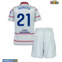 Atletico Madrid Cristian Romero #21 3rd trikot Kinder 2026-27 Kurzarm (+ Kurze Hosen)